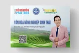 Nhà báo Vương Xuân Nguyên giới thiệu chuyên đề “Văn hoá Nông nghiệp Sinh thái”