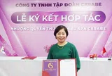 Lễ ký kết hợp tác giữa Chuỗi nhượng quyền thương hiệu Spa Cerabe và Đại lý Trần Thị An.