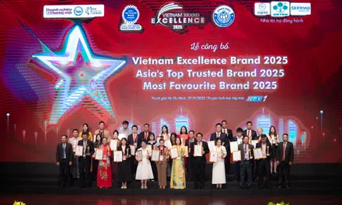 Nha khoa Trương Ngọc được vinh danh "Most Favourite Brand" tại lễ trao giải Vietnam Excellence Brand 2025, chương trình do Viện Nghiên Cứu Kinh Tế Châu Á tổ chức