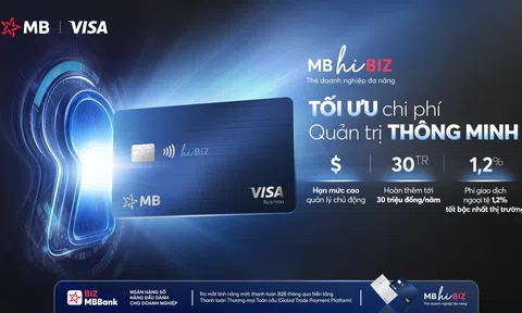 MB Visa Hi BIZ: Tối ưu chi tiêu – Quản trị tinh gọn