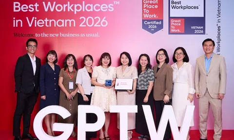 Amway Việt Nam hai năm liên tiếp đứng top nơi làm việc xuất sắc hàng đầu Việt Nam 2026