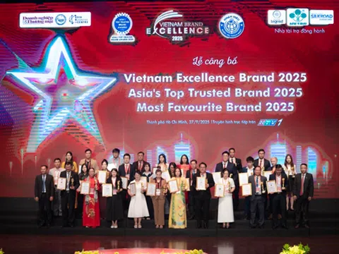 Nha khoa Trương Ngọc được vinh danh "Most Favourite Brand" tại lễ trao giải Vietnam Excellence Brand 2025, chương trình do Viện Nghiên Cứu Kinh Tế Châu Á tổ chức