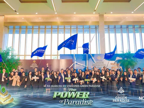 NOVASKY ghi dấu ấn tại Roadshow Vinhomes Green Paradise Cần Giờ, lan tỏa sắc xanh khắp phố phường