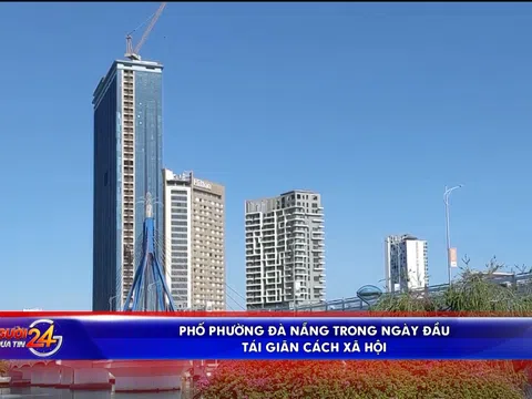 Phố phường Đà Nẵng trong ngày đầu tái giãn cách xã hội