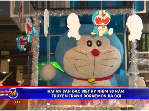 Hai ấn bản đặc biệt kỷ niệm 50 năm truyện tranh Doraemon ra đời