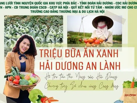 Chung tay giải cứu nông sản Hải Dương góp phần phòng chống dịch COVID19