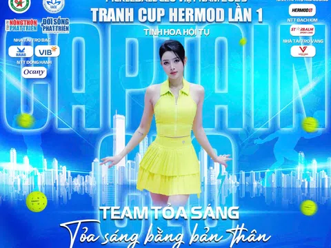 Lộ diện 8 thuyền trưởng tiên phong của giải Pickleball CEO Việt Nam 2025 - Tranh cúp Hermod lần I