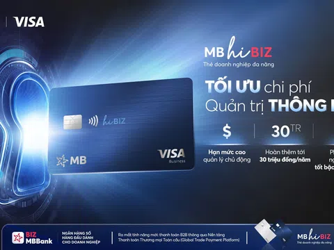 MB Visa Hi BIZ: Tối ưu chi tiêu – Quản trị tinh gọn