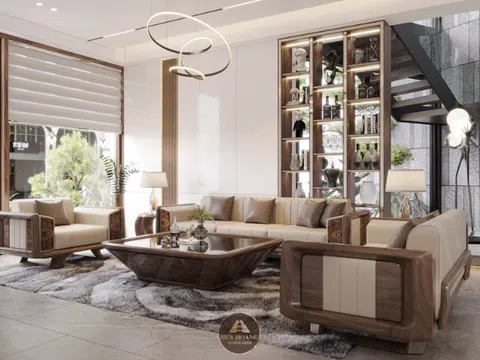 Giá sofa gỗ óc chó và những yếu tố quyết định đẳng cấp phòng khách