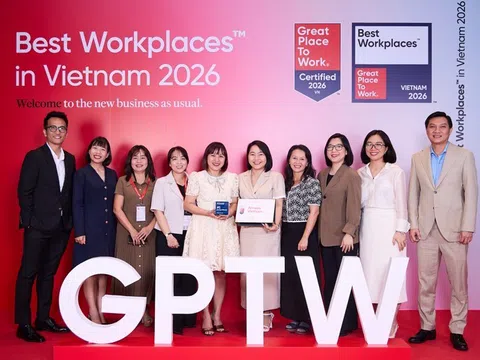 Amway Việt Nam hai năm liên tiếp đứng top nơi làm việc xuất sắc hàng đầu Việt Nam 2026