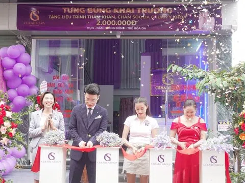 Tưng bừng khai trương Cerabe Spa cơ sở 50 tại Bắc Giang