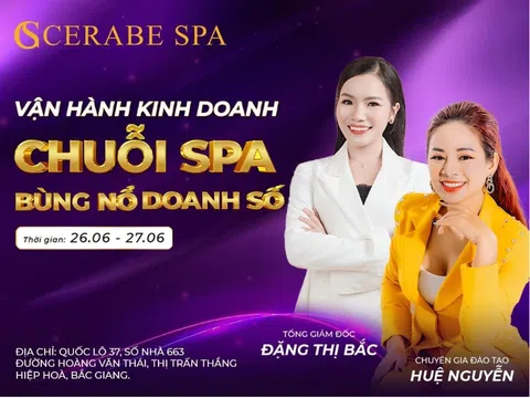 Đào tạo vận hành kinh doanh chuỗi spa bùng nổ doanh số