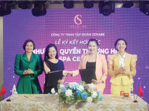 Ký kết nhượng quyền Spa Cerabe với CEO Nguyễn Thị Thu Hà