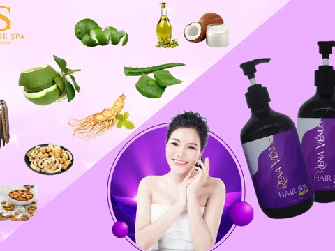 Dầu gội xả thảo mộc RENA VENUS HAIR SPA – tóc sạch gàu, ngăn rụng tóc, kích thích mọc tóc