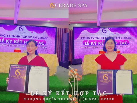 Đồng hợp tác ký kết mở Spa thương hiệu Cerabe tại Yên Bái