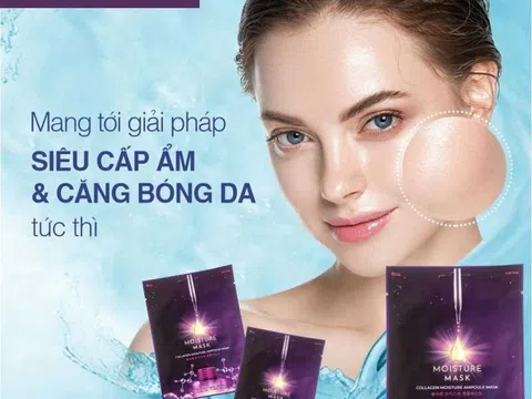 Ra mắt sản phẩm mới MẶT NẠ COLLAGEN HA siêu cấp ẩm, nâng cơ, bừng sáng làn da