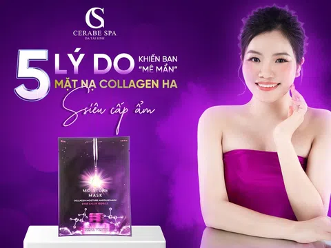 5 lý do khiến bạn ‘mê mẩn’ mặt nạ COLLAGEN HA siêu cấp ẩm