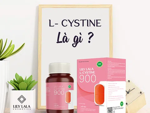 Ra mắt Viên uống L-cystine 900 mờ nám, trắng da chống lại quá trình lão hóa