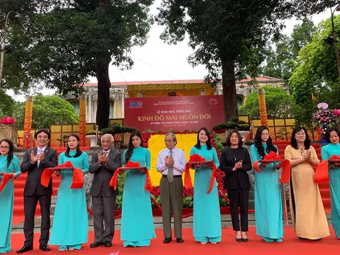 Khai mạc triển lãm “Kinh đô mãi muôn đời”