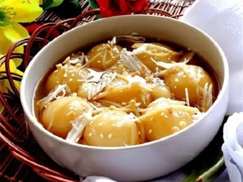 Chè trôi nước - Món ăn vặt lý tưởng ngày cuối tuần se lạnh