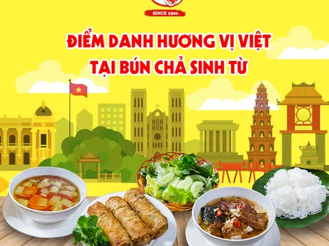 Bún Chả Sinh Từ - Món ăn giản dị, quen thuộc của Hà Nội.