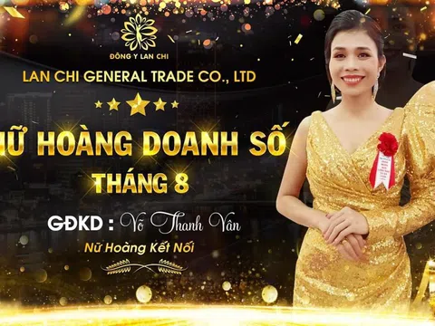 Võ Thanh Vân  top 1 nhà lãnh đạo xuất chúng Đông Y Lan Chi tháng 8/2020