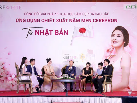 Nấm Men CEREPRON - Thành tựu khoa học Nhật Bản trong sản phẩm chăm sóc da của người Việt vơi viên nhai CereWhite