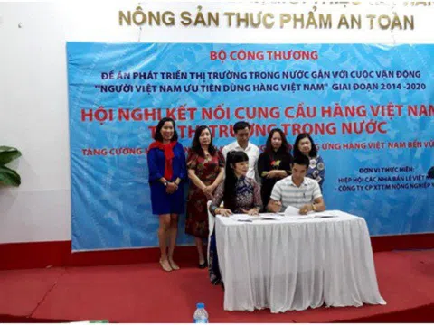 VCCU tiến hành ký kết thỏa thuận hợp tác với 5 DN, HTX