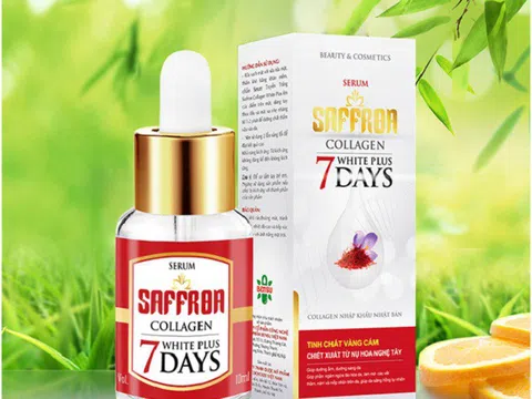 Bật mí 5  lý do nên sử dụng Serum Saffron Collagen White Plus 7Days