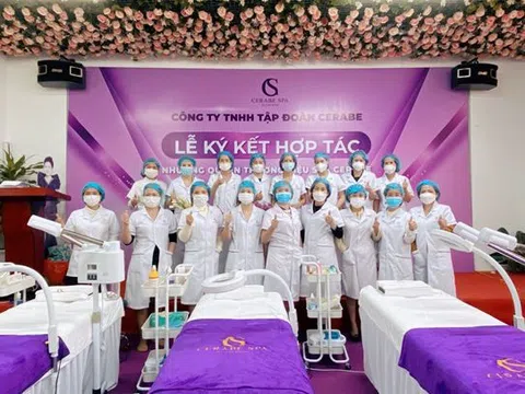 CERABE KÝ KẾT HỢP TÁC VỚI 9 TÂN CHỦ SPA