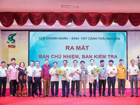 CLB Doanh nhân Sinh Vật Cảnh tỉnh là lòng cốt trong phát triển tổ chức hội và phong trào sinh vật cảnh ở Thái Nguyên