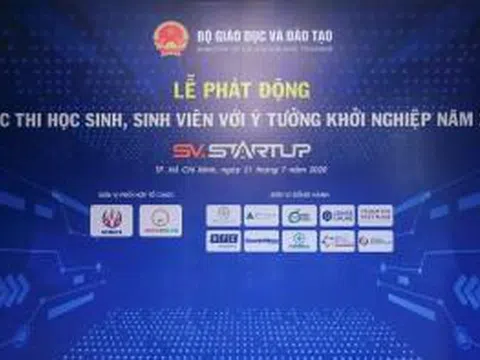 Từ 21 - 22/12 sẽ diễn ra Ngày hội Khởi nghiệp quốc gia của học sinh, sinh viên năm 2020